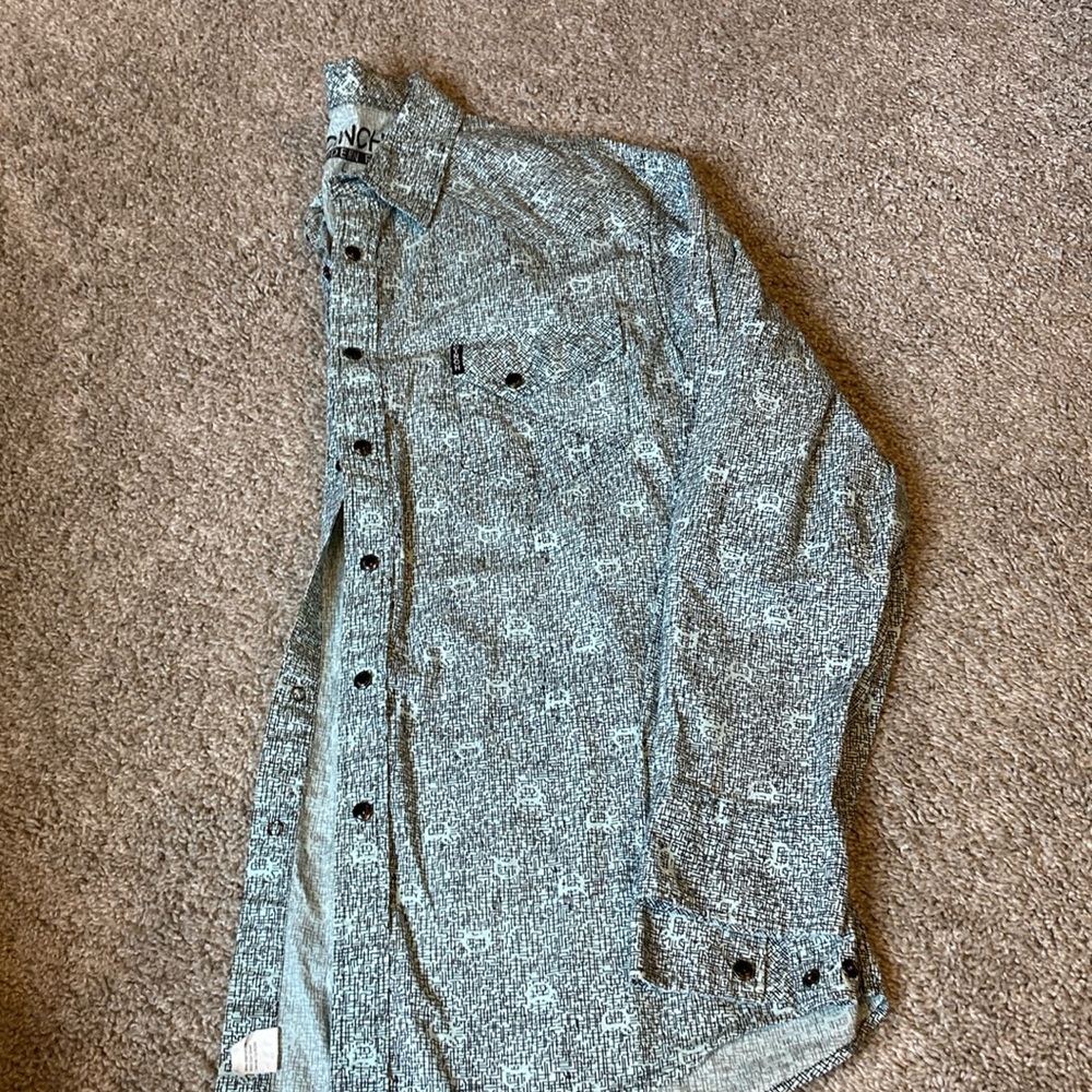 Mens Cinch Pearl Snap Shirt